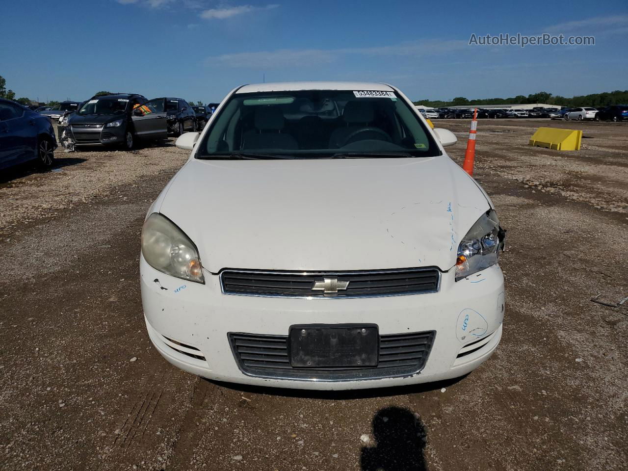 2006 Chevrolet Impala Ls White vin: 2G1WB58KX69172809