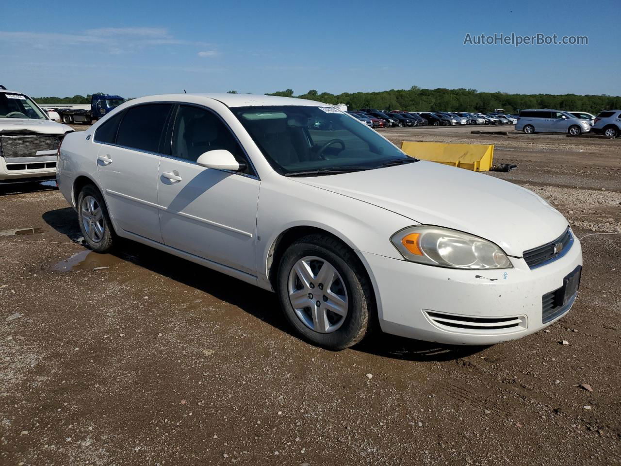 2006 Chevrolet Impala Ls White vin: 2G1WB58KX69172809