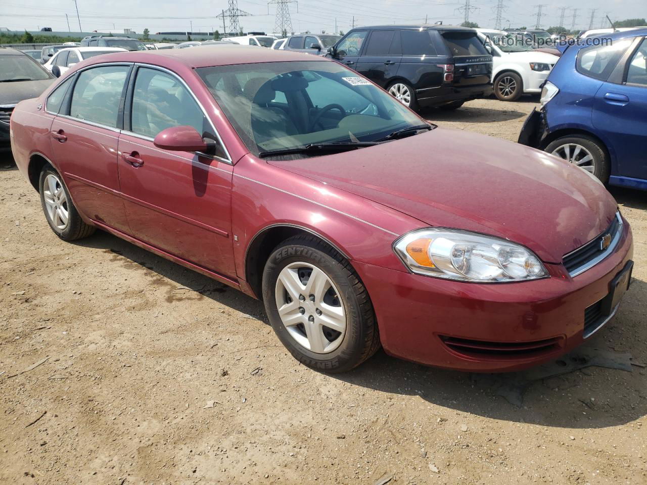 2006 Chevrolet Impala Ls Темно-бордовый vin: 2G1WB58KX69236413