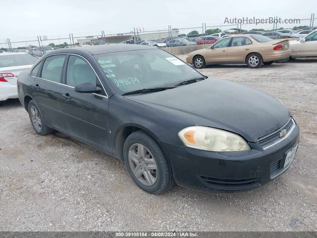 2006 Chevrolet Impala Ls Black vin: 2G1WB58KX69299074