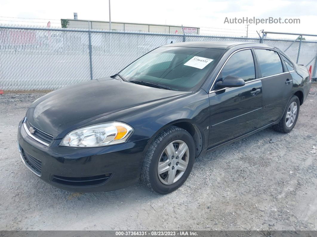 2006 Chevrolet Impala Ls Black vin: 2G1WB58KX69359600