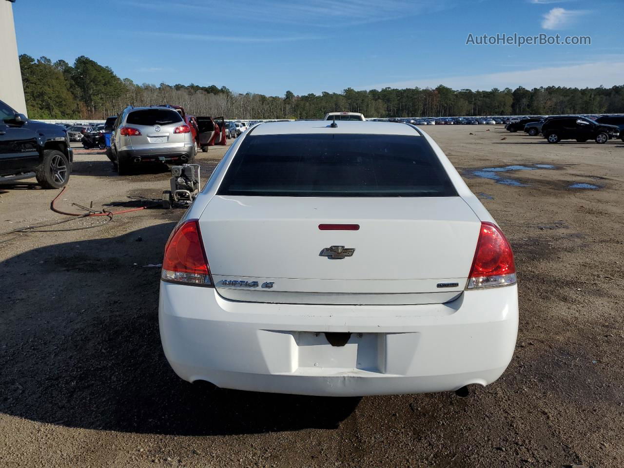 2014 Chevrolet Impala Limited Lt White vin: 2G1WB5E30E1109051