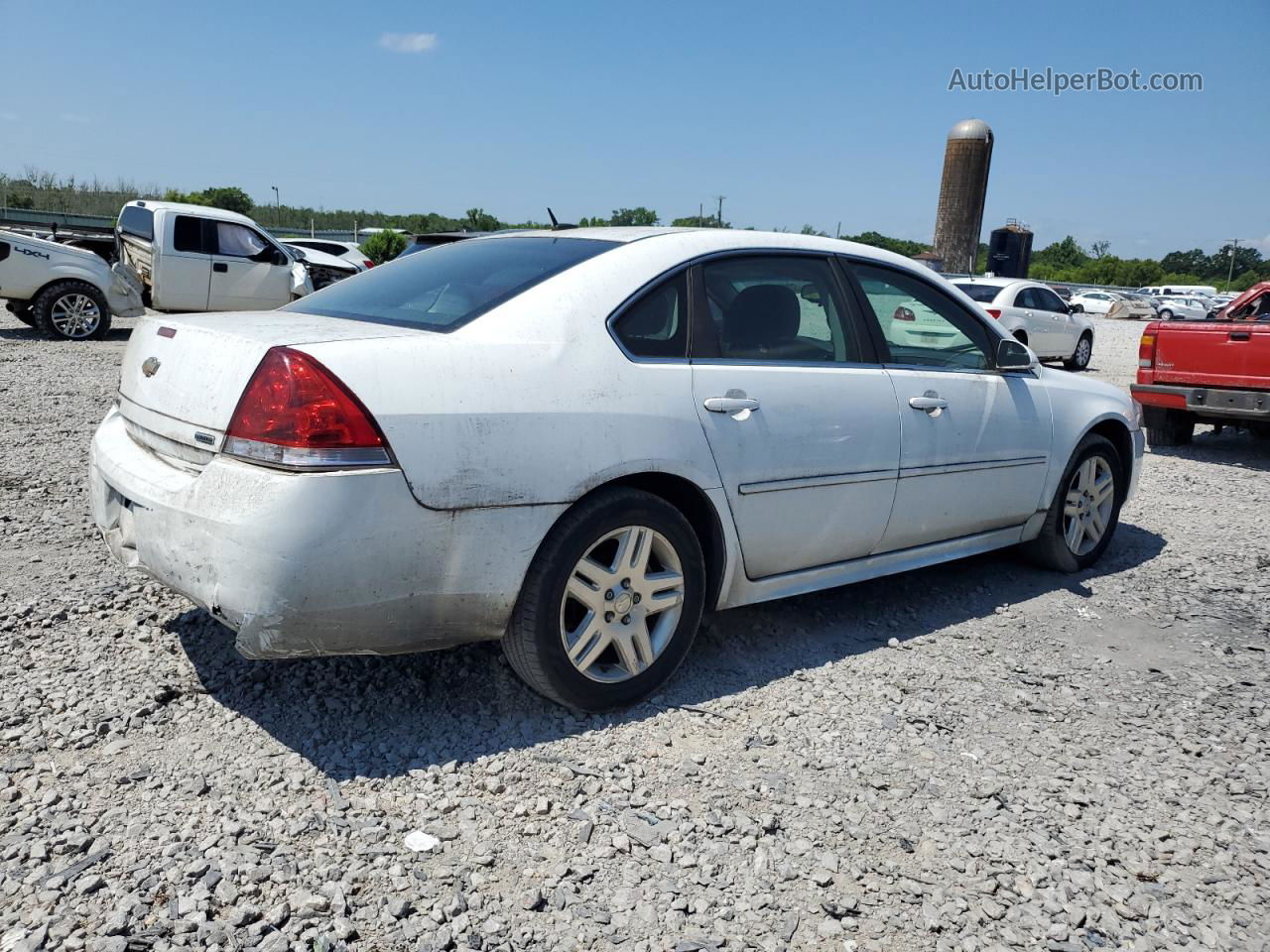 2014 Chevrolet Impala Limited Lt White vin: 2G1WB5E30E1157181