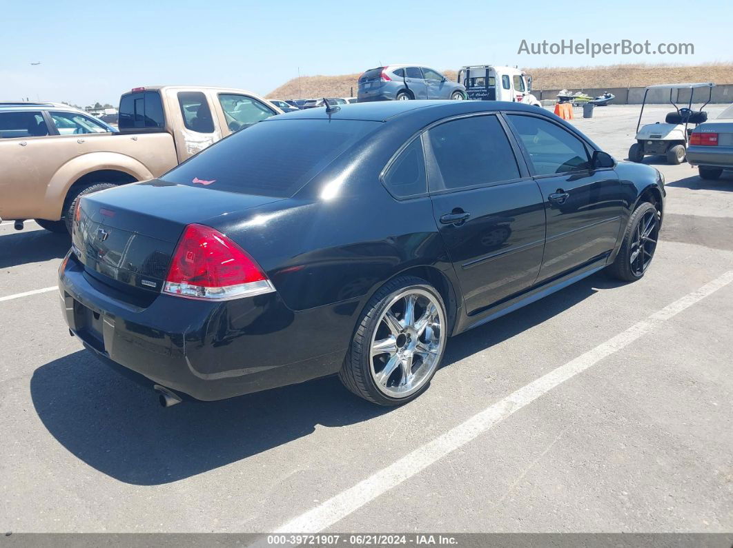 2014 Chevrolet Impala Limited Lt Black vin: 2G1WB5E30E1183487