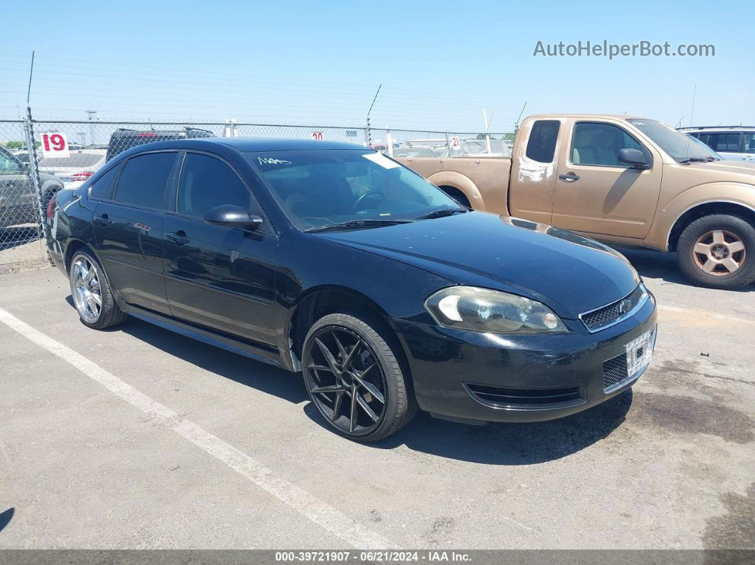 2014 Chevrolet Impala Limited Lt Black vin: 2G1WB5E30E1183487