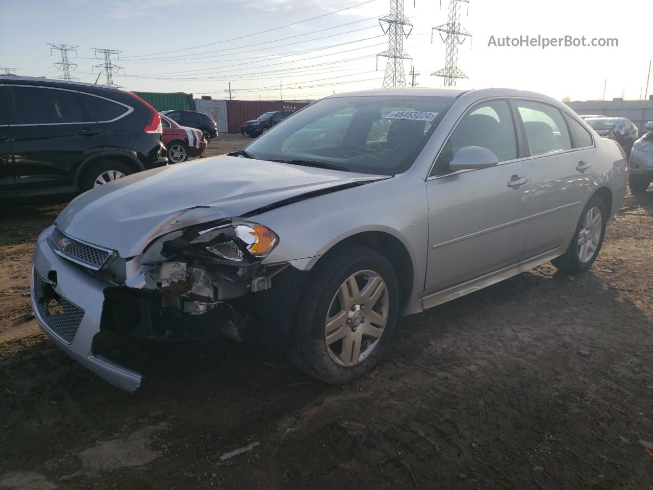 2014 Chevrolet Impala Limited Lt Silver vin: 2G1WB5E31E1120270