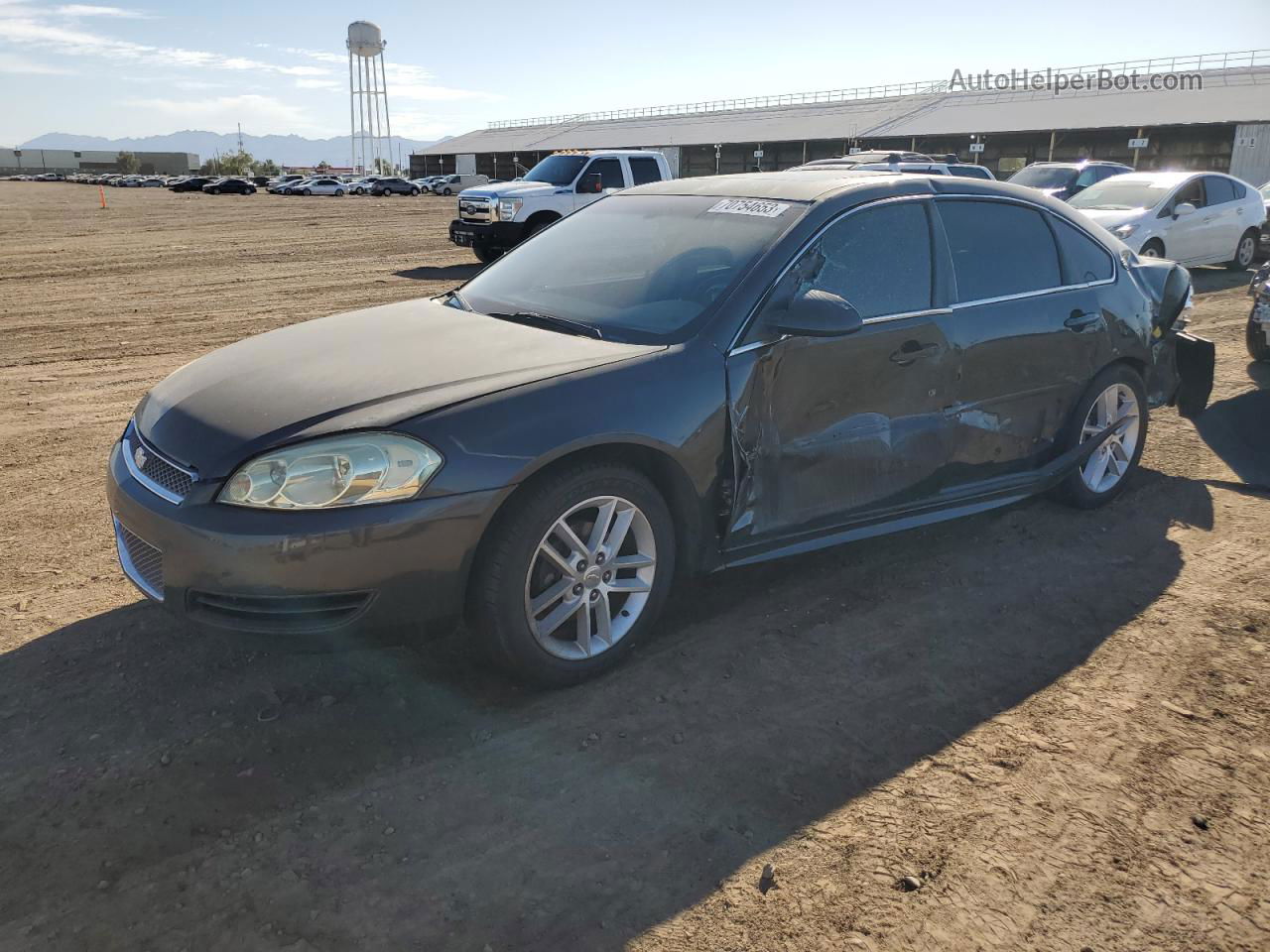 2014 Chevrolet Impala Limited Lt Gray vin: 2G1WB5E31E1128840