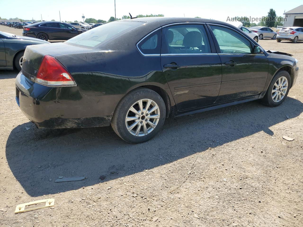 2014 Chevrolet Impala Limited Lt Black vin: 2G1WB5E31E1161143