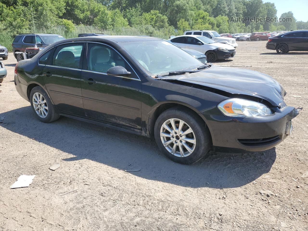 2014 Chevrolet Impala Limited Lt Black vin: 2G1WB5E31E1161143