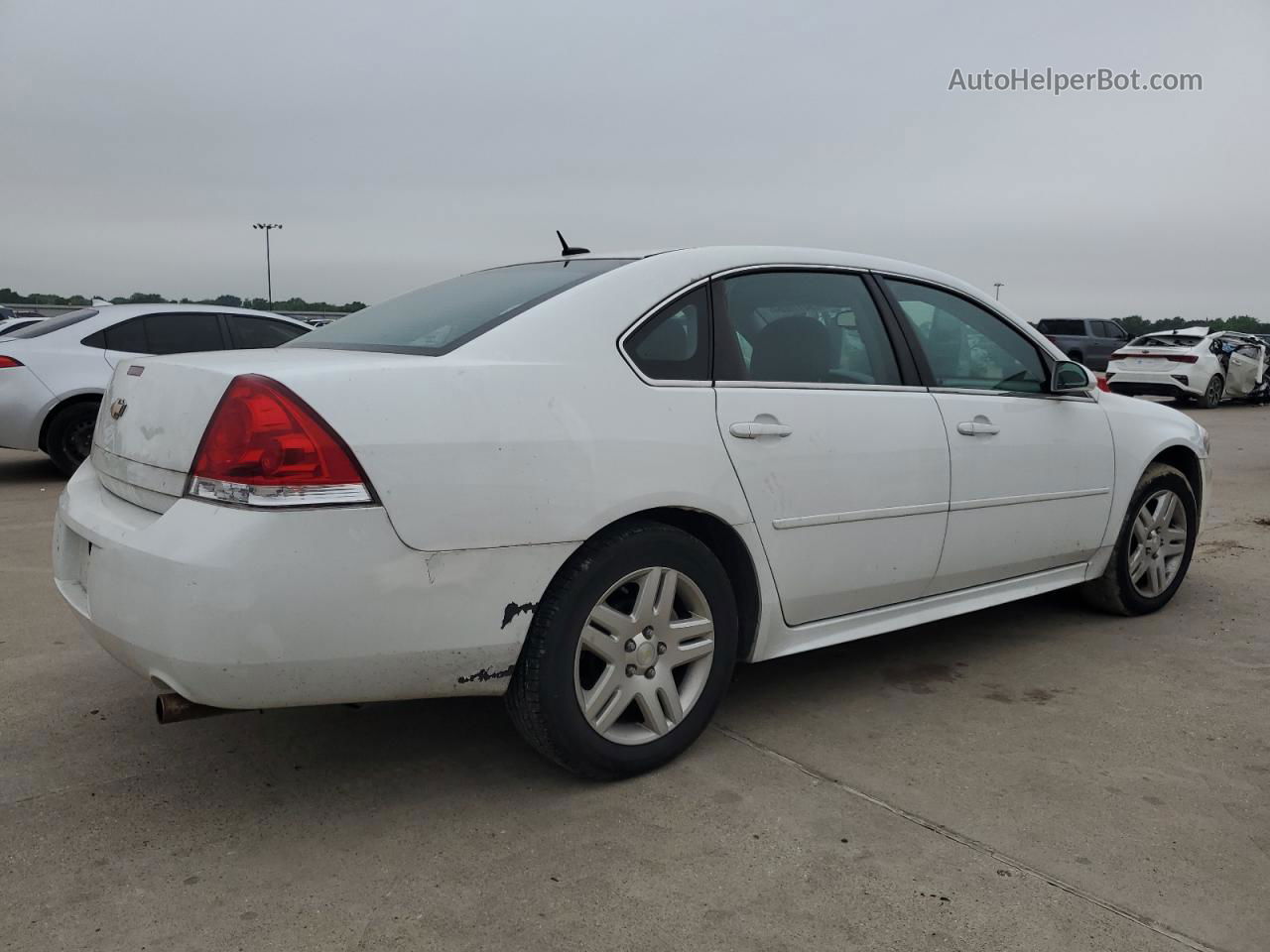 2014 Chevrolet Impala Limited Lt White vin: 2G1WB5E31E1164950