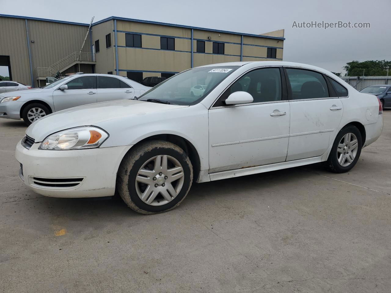 2014 Chevrolet Impala Limited Lt White vin: 2G1WB5E31E1164950