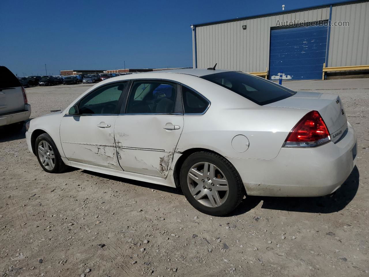 2016 Chevrolet Impala Limited Lt White vin: 2G1WB5E31G1105707