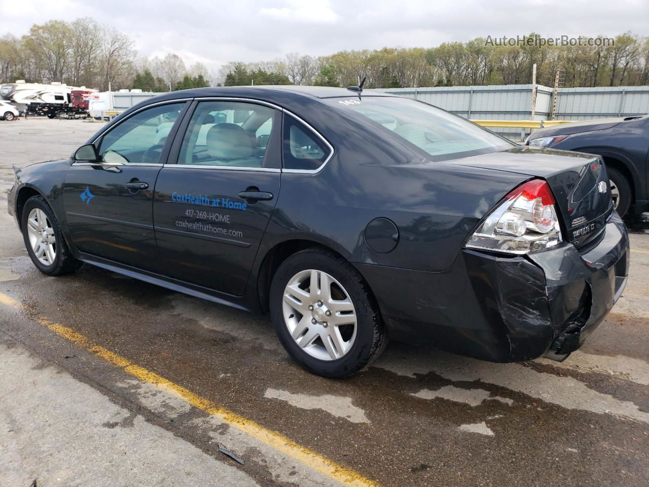 2016 Chevrolet Impala Limited Lt Gray vin: 2G1WB5E31G1107277