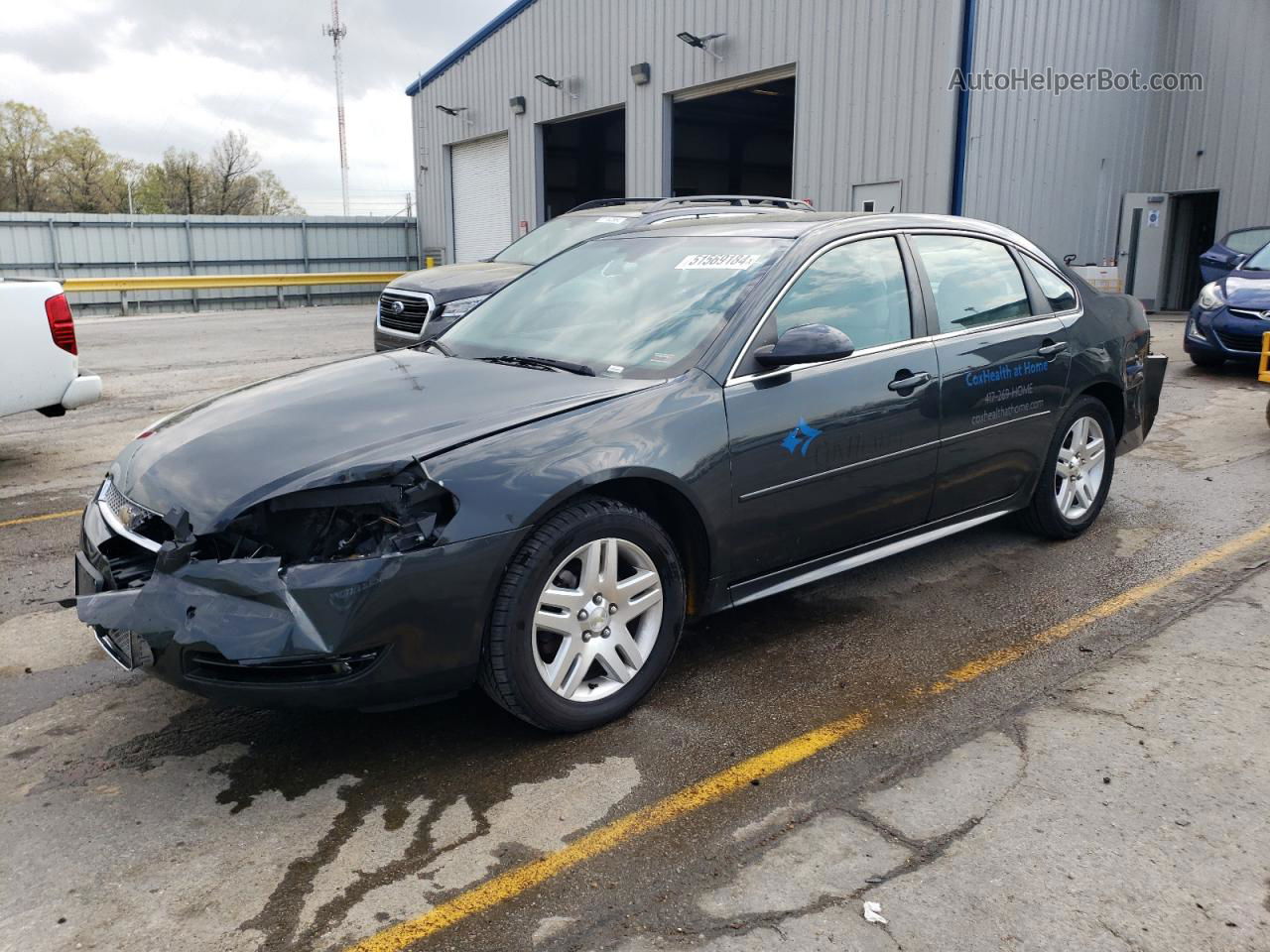 2016 Chevrolet Impala Limited Lt Gray vin: 2G1WB5E31G1107277