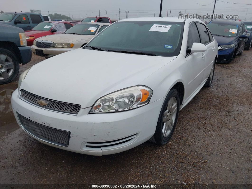 2016 Chevrolet Impala Limited Lt Белый vin: 2G1WB5E31G1118876