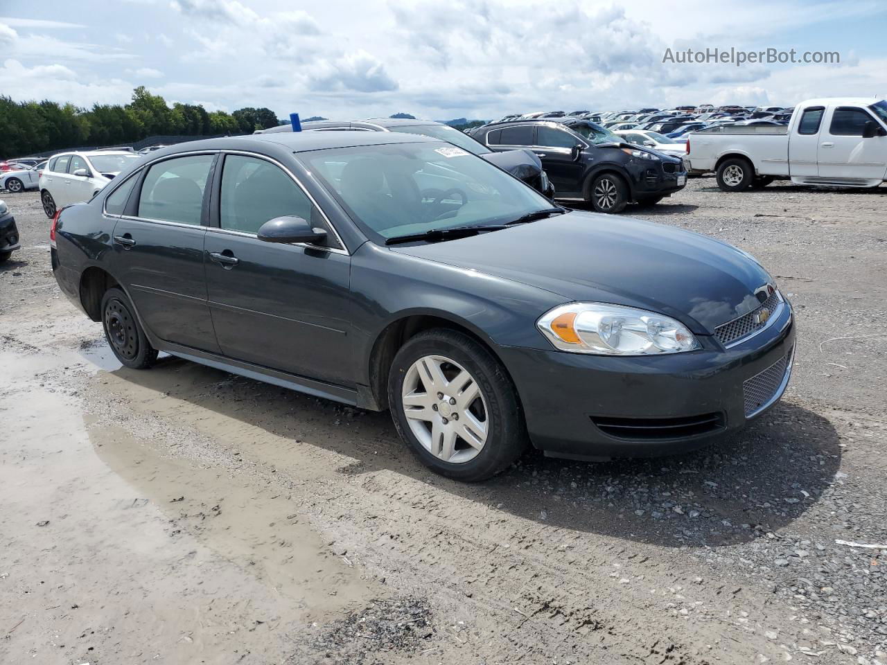 2016 Chevrolet Impala Limited Lt Gray vin: 2G1WB5E32G1155483