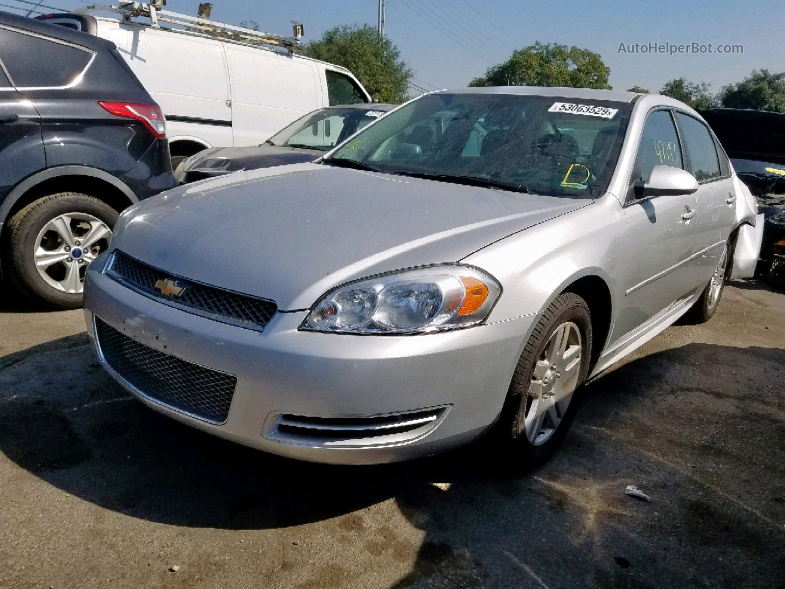 2016 Chevrolet Impala Limited Lt Silver vin: 2G1WB5E32G1177824