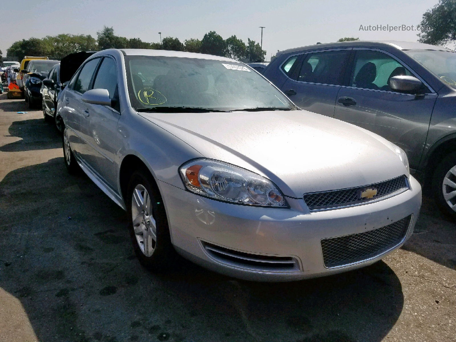 2016 Chevrolet Impala Limited Lt Серебряный vin: 2G1WB5E32G1177824