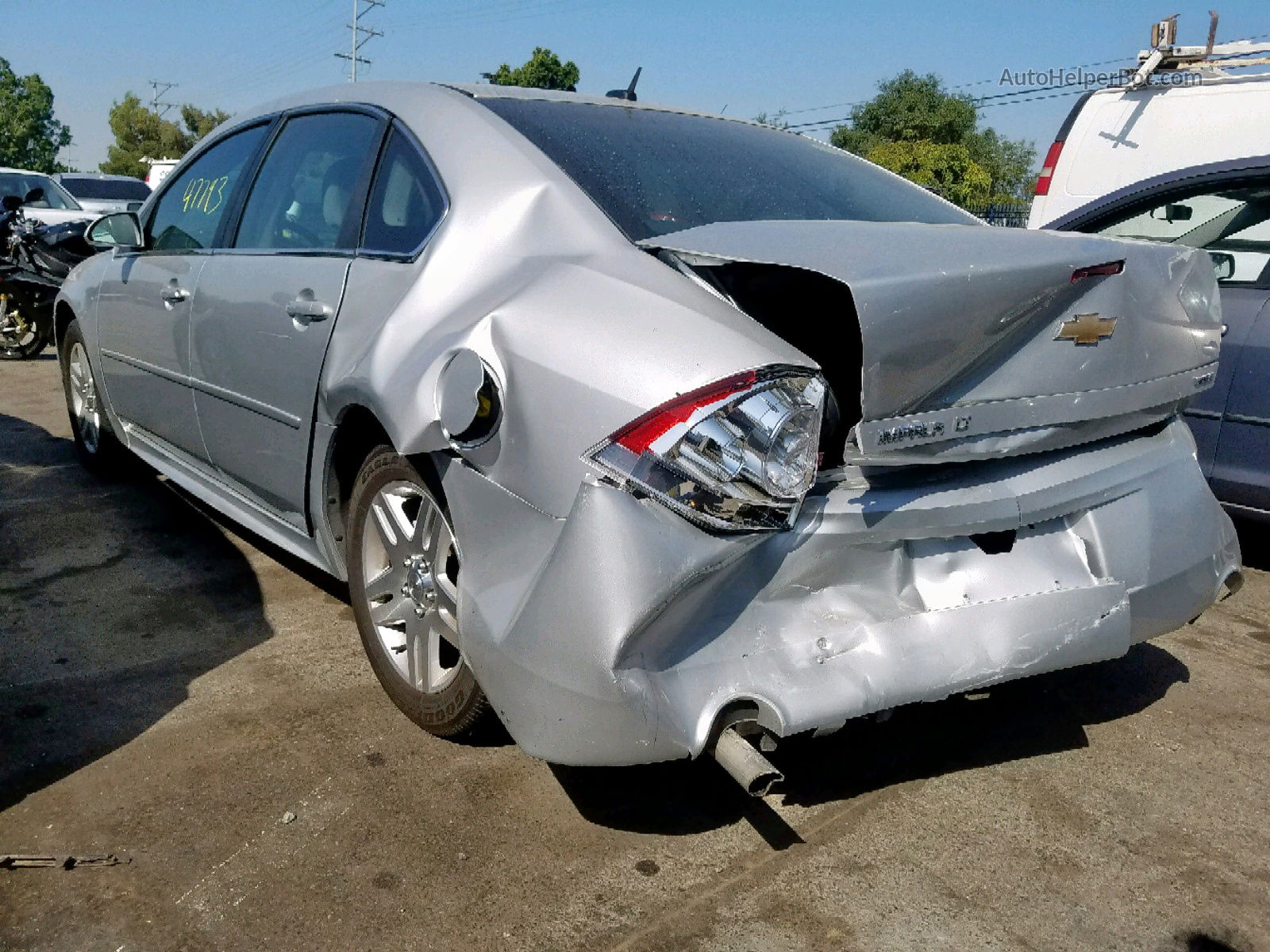 2016 Chevrolet Impala Limited Lt Silver vin: 2G1WB5E32G1177824