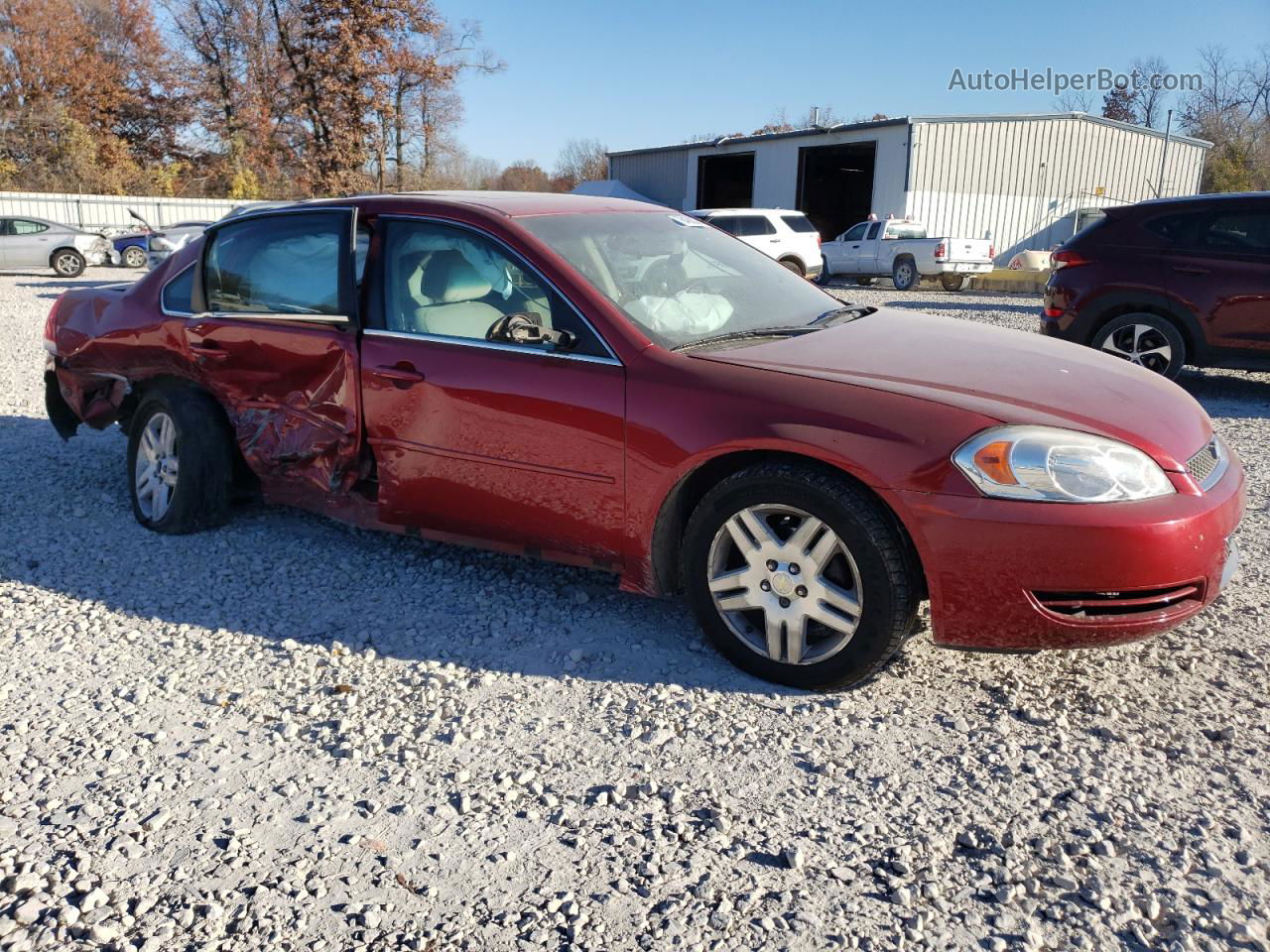 2014 Chevrolet Impala Limited Lt Red vin: 2G1WB5E33E1107746