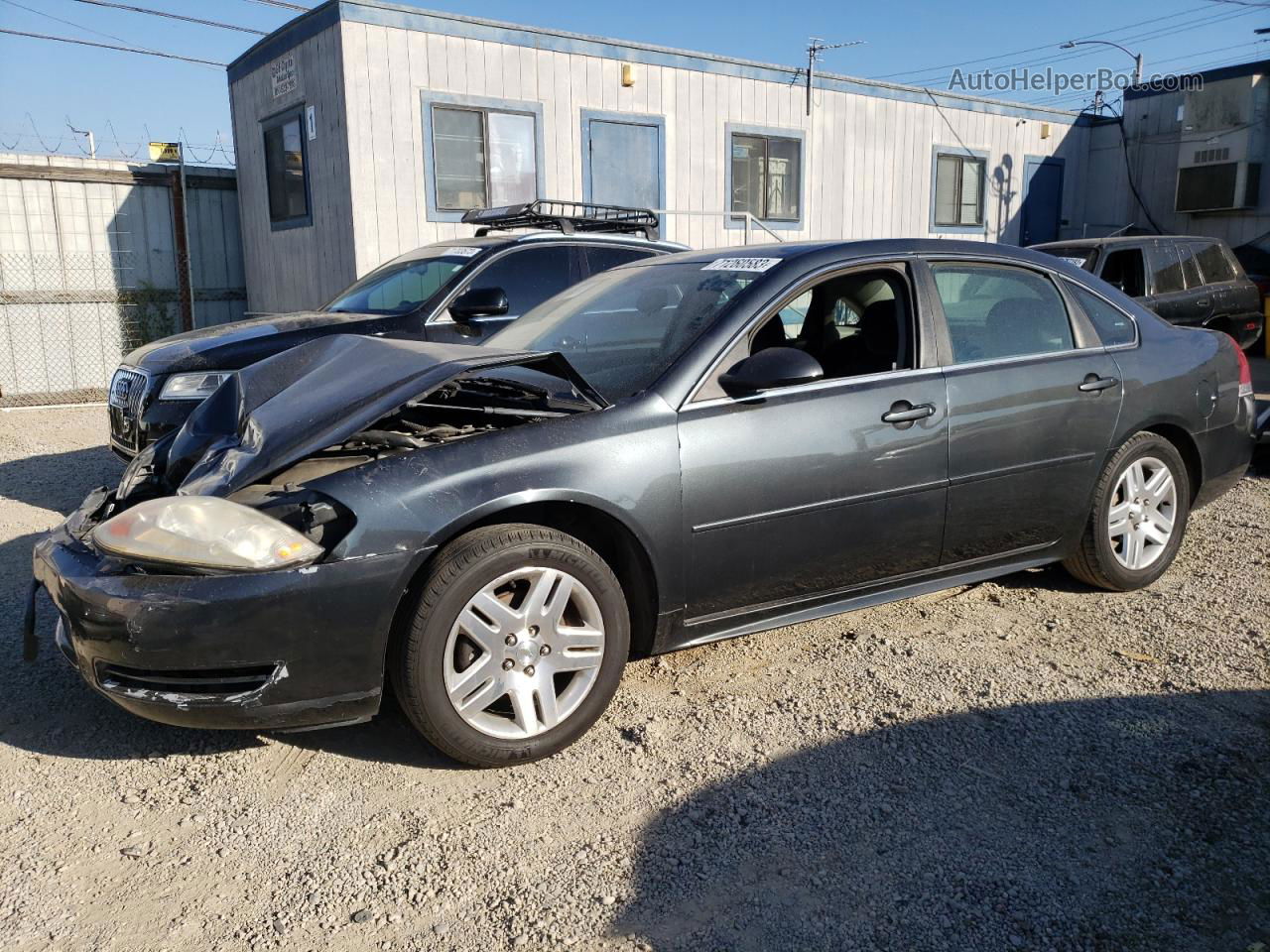 2014 Chevrolet Impala Limited Lt Gray vin: 2G1WB5E33E1132419