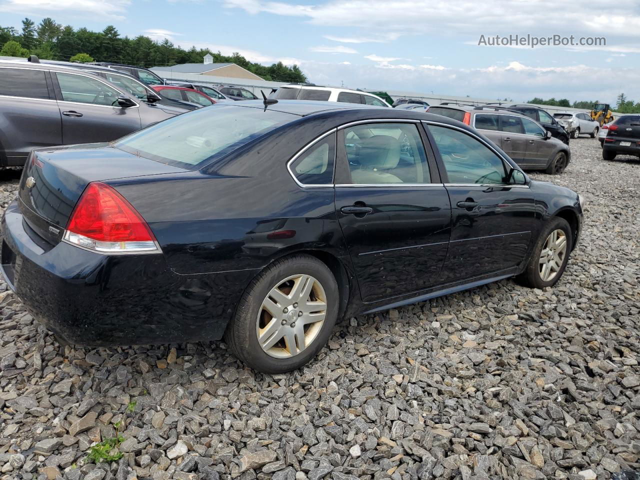 2014 Chevrolet Impala Limited Lt Black vin: 2G1WB5E33E1136180