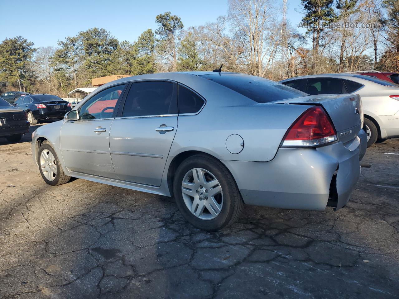 2014 Chevrolet Impala Limited Lt Silver vin: 2G1WB5E33E1140021