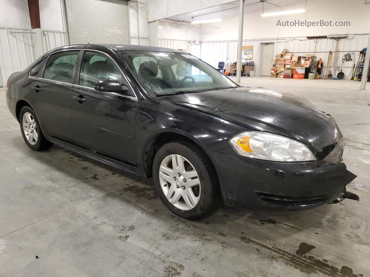 2014 Chevrolet Impala Limited Lt Black vin: 2G1WB5E33E1150399