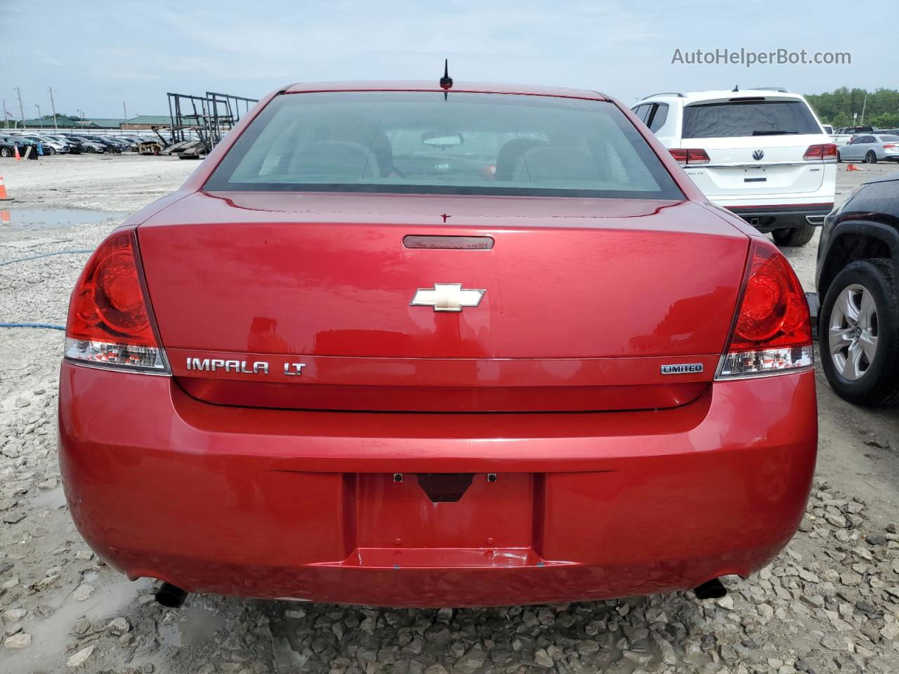 2014 Chevrolet Impala Limited Lt Red vin: 2G1WB5E33E1185251