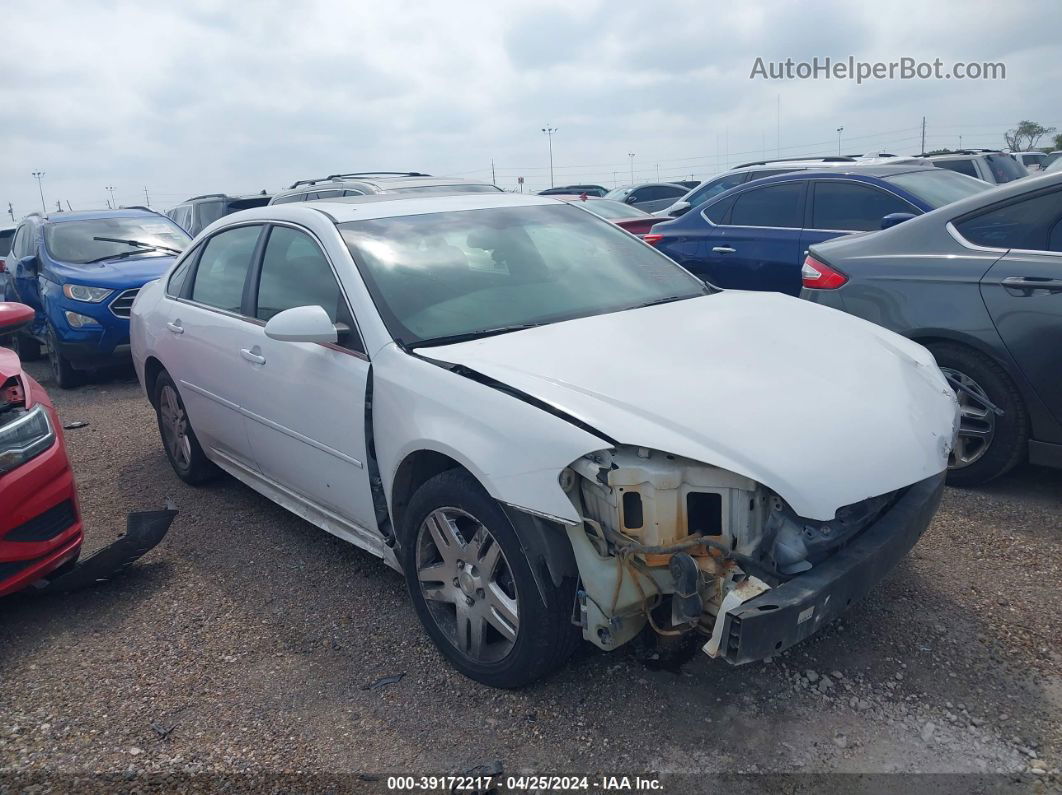 2016 Chevrolet Impala Limited Lt White vin: 2G1WB5E33G1102985