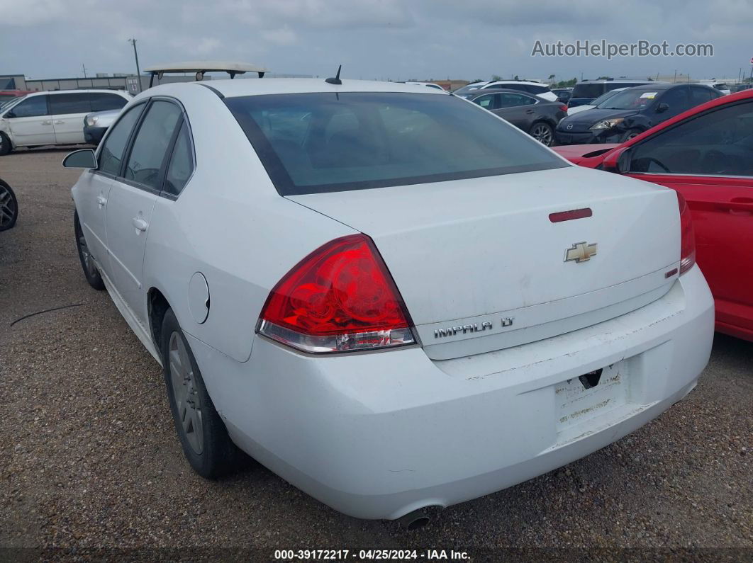 2016 Chevrolet Impala Limited Lt White vin: 2G1WB5E33G1102985