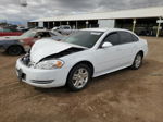 2016 Chevrolet Impala Limited Lt White vin: 2G1WB5E33G1150289