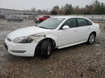 2016 Chevrolet Impala Limited Lt White vin: 2G1WB5E33G1183843