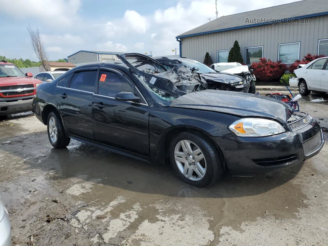 2014 Chevrolet Impala Limited Lt Black vin: 2G1WB5E34E1110347