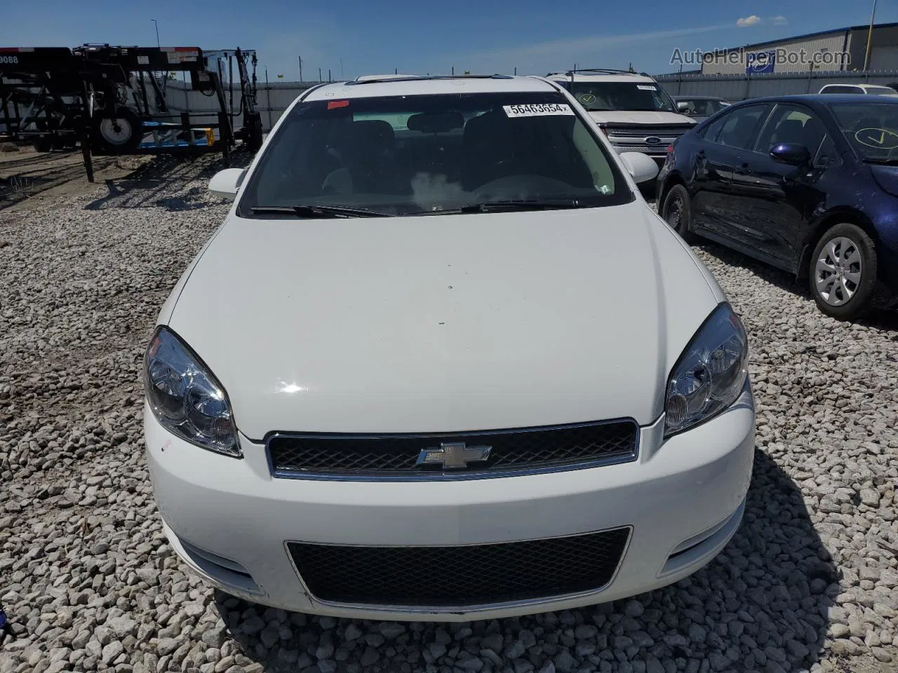 2014 Chevrolet Impala Limited Lt White vin: 2G1WB5E34E1114818