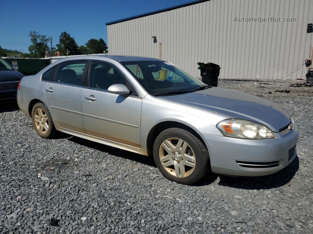 2014 Chevrolet Impala Limited Lt Silver vin: 2G1WB5E34E1117069