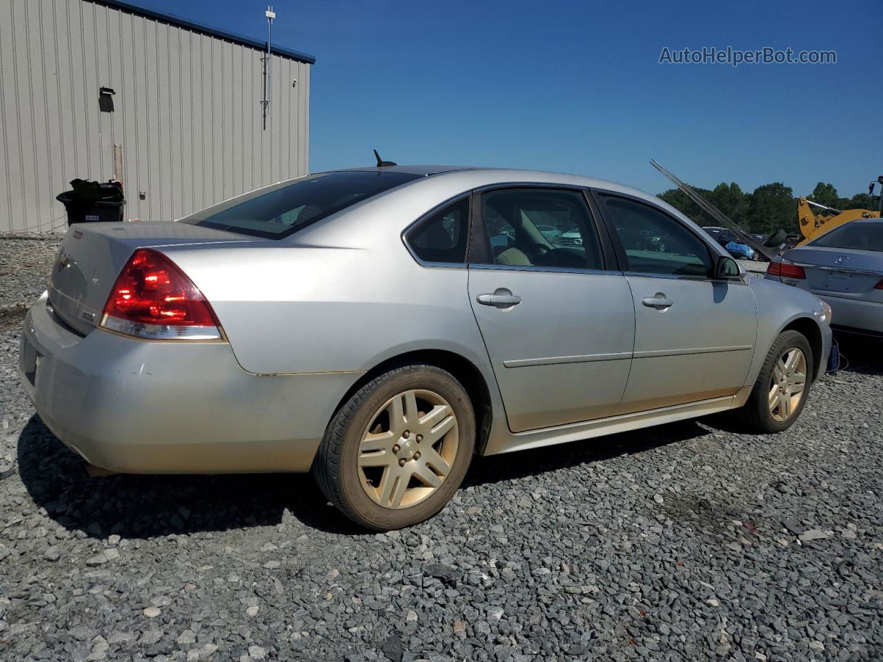 2014 Chevrolet Impala Limited Lt Silver vin: 2G1WB5E34E1117069