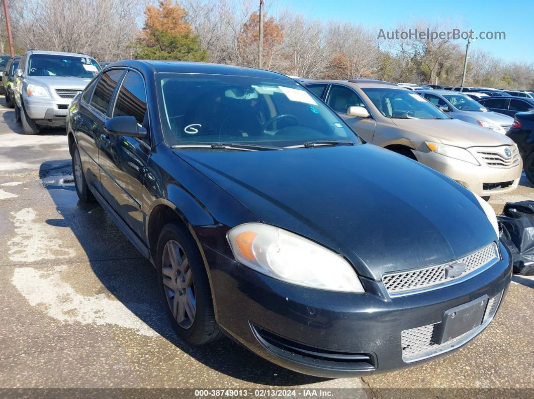 2014 Chevrolet Impala Limited Lt Black vin: 2G1WB5E34E1126290