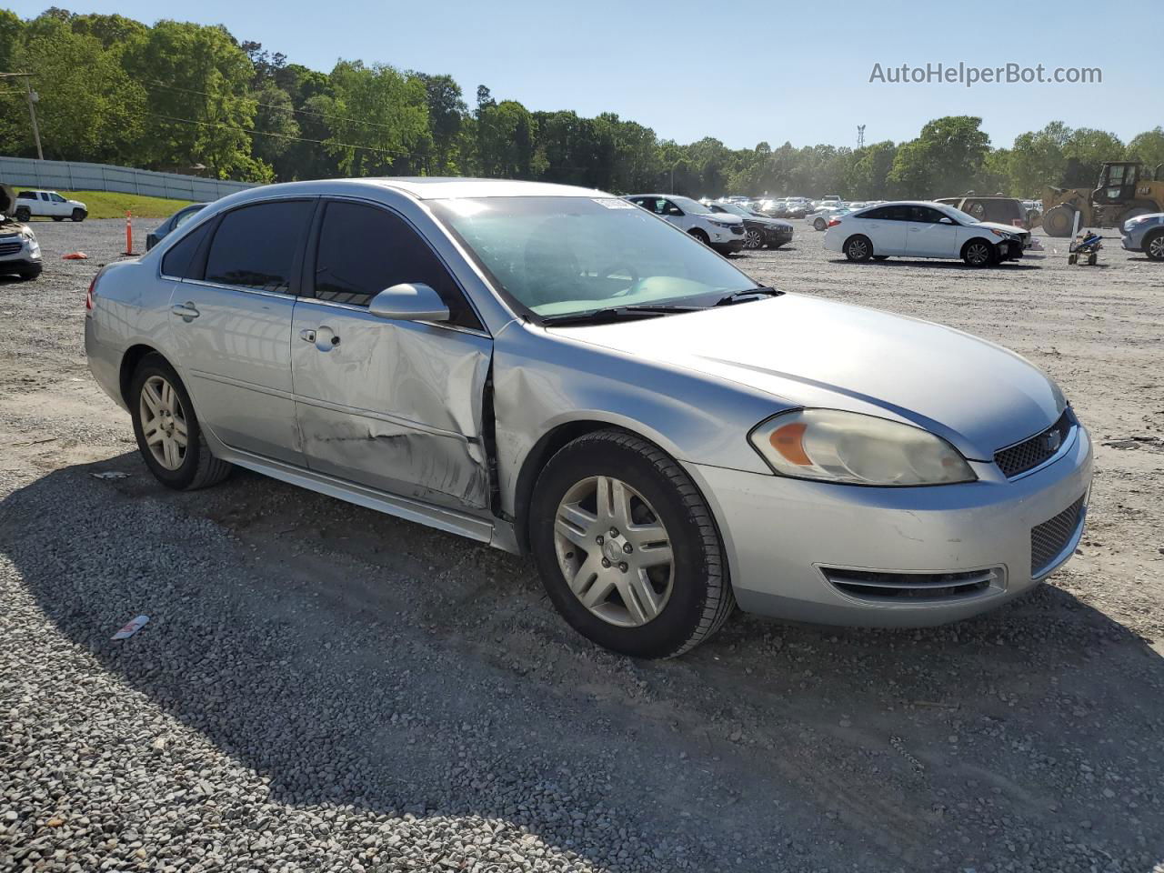 2014 Chevrolet Impala Limited Lt Silver vin: 2G1WB5E34E1134857