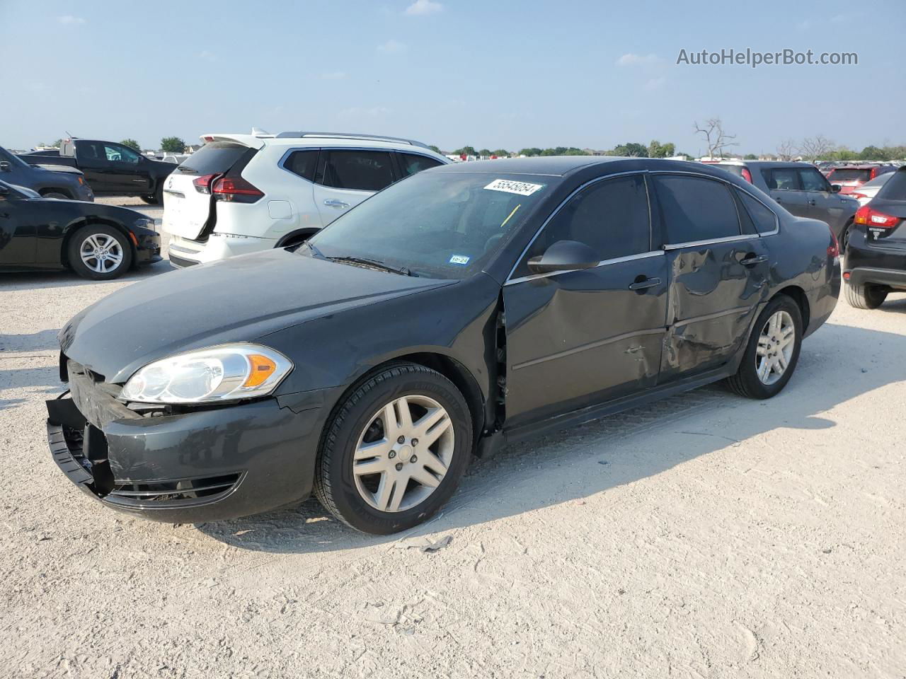 2016 Chevrolet Impala Limited Lt Gray vin: 2G1WB5E34G1119827