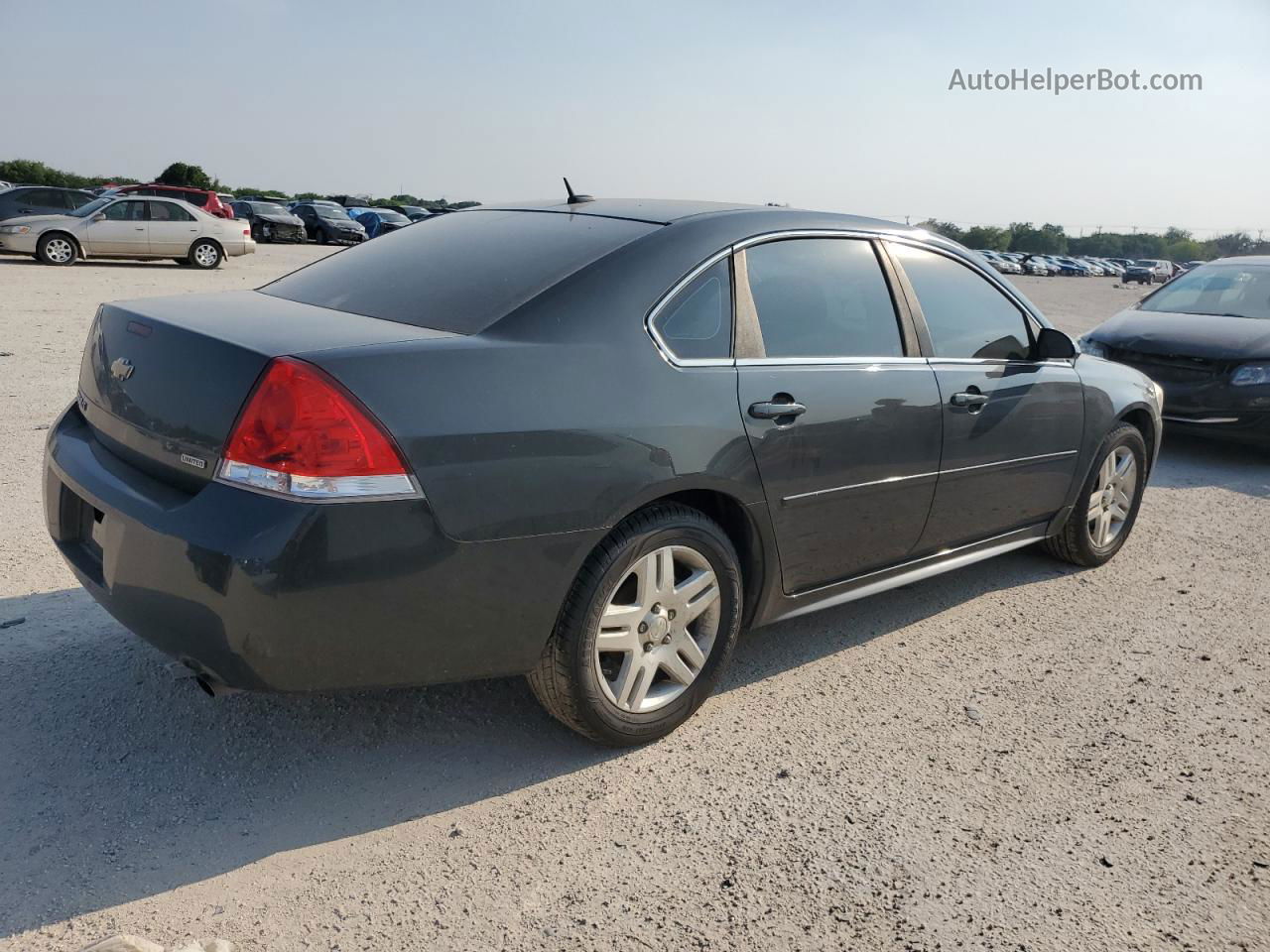 2016 Chevrolet Impala Limited Lt Gray vin: 2G1WB5E34G1119827