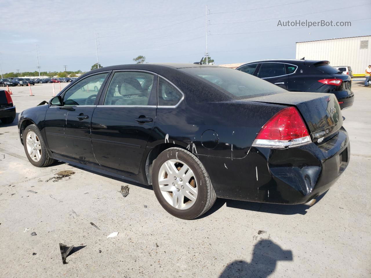 2016 Chevrolet Impala Limited Lt Black vin: 2G1WB5E34G1121268