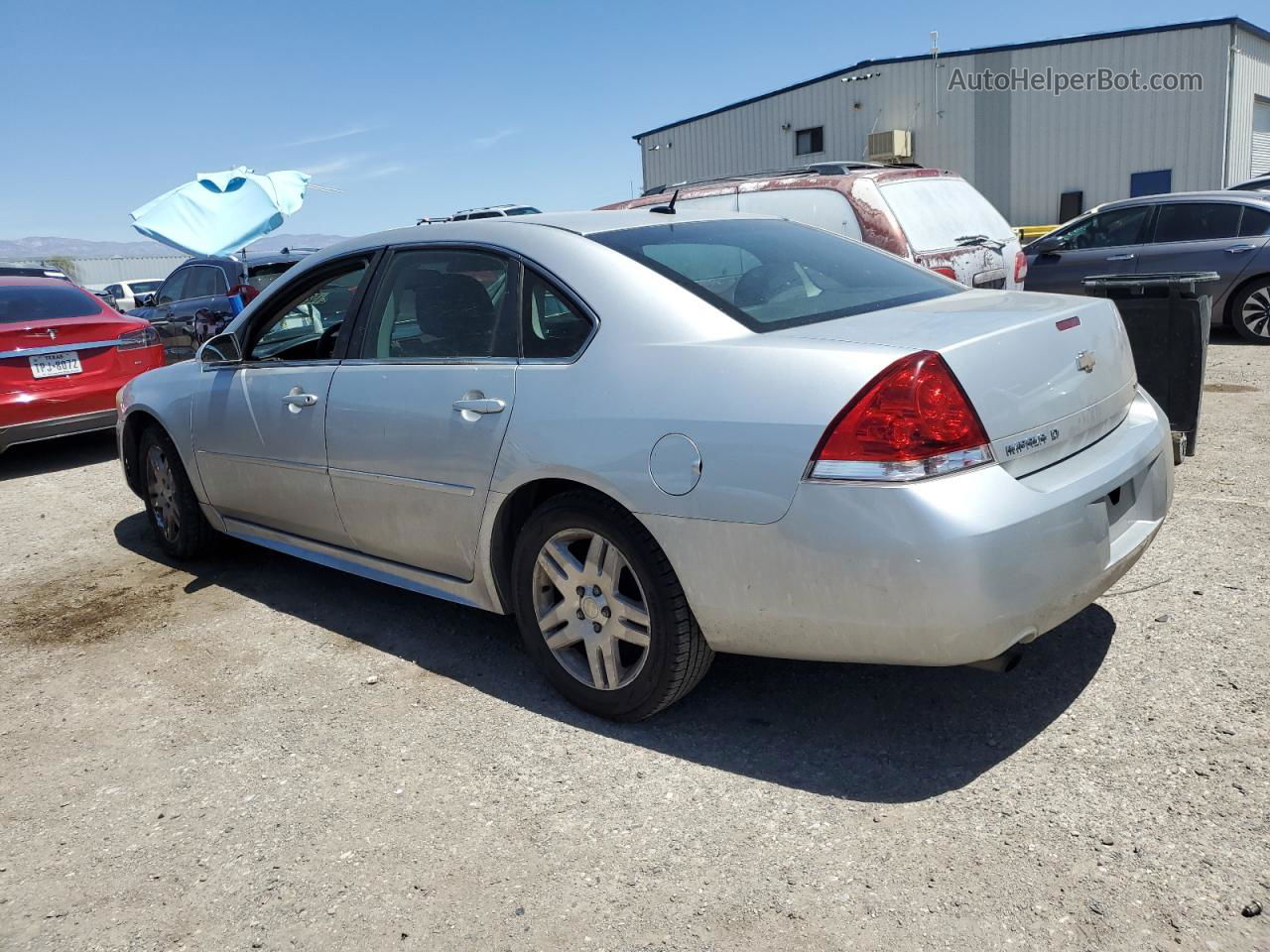 2016 Chevrolet Impala Limited Lt Silver vin: 2G1WB5E34G1158577