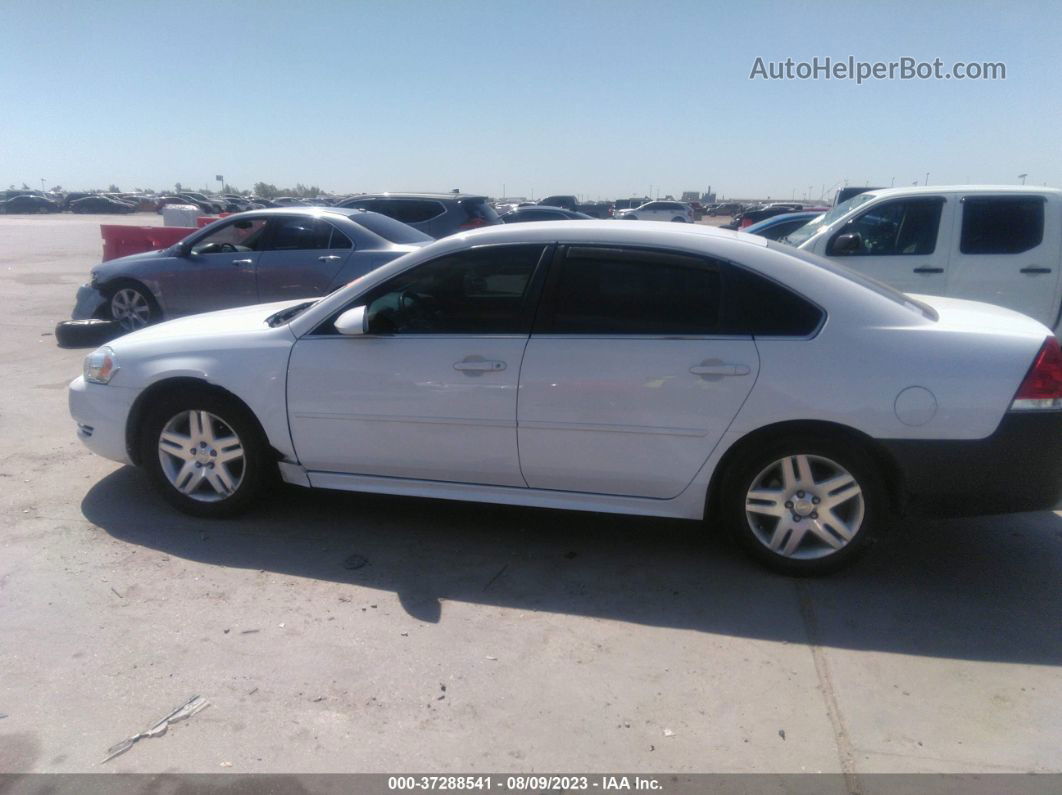 2016 Chevrolet Impala Limited Lt White vin: 2G1WB5E34G1186198