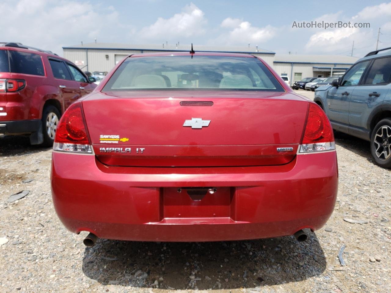 2014 Chevrolet Impala Limited Lt Red vin: 2G1WB5E35E1119204