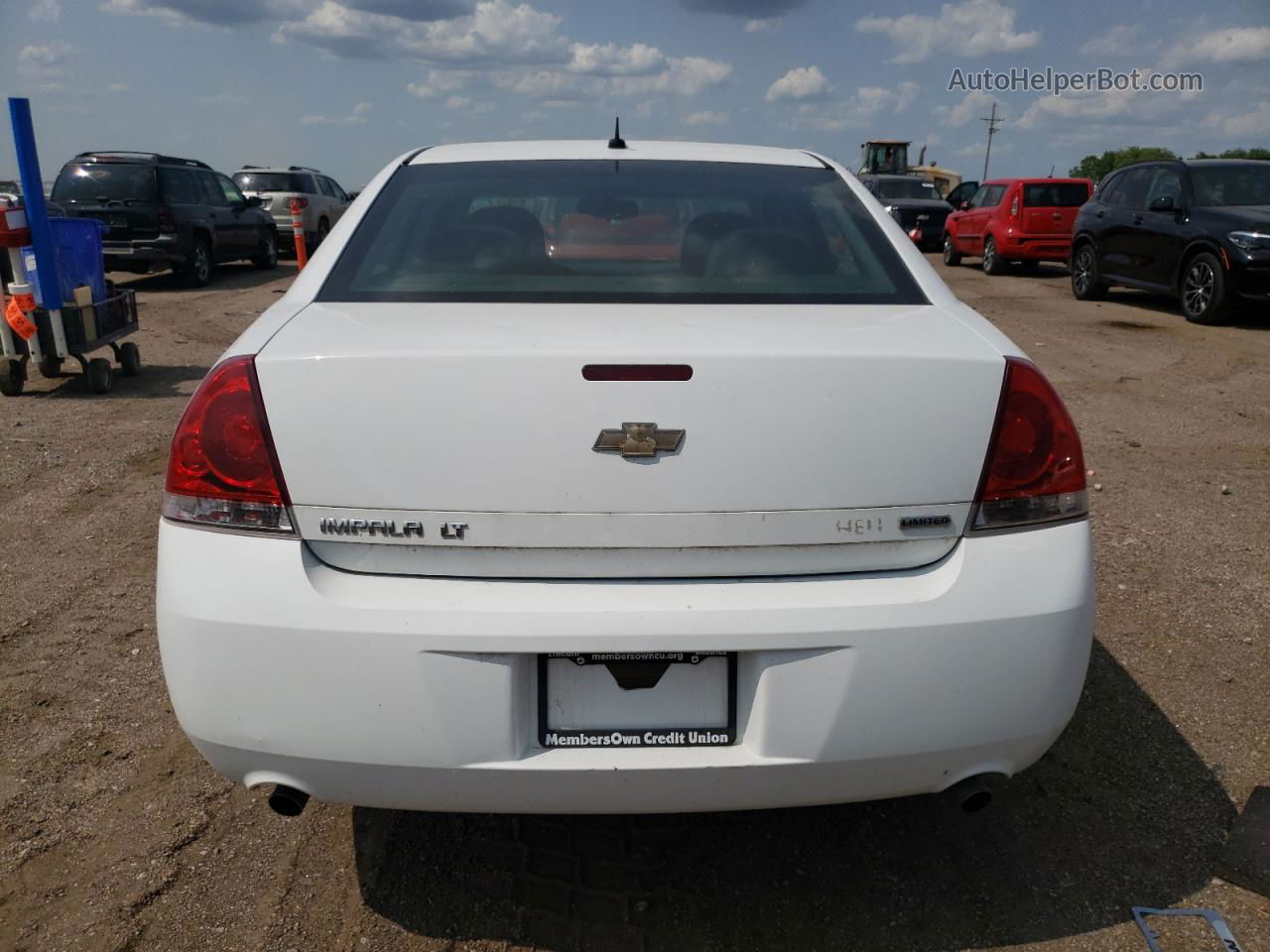 2014 Chevrolet Impala Limited Lt White vin: 2G1WB5E35E1139422