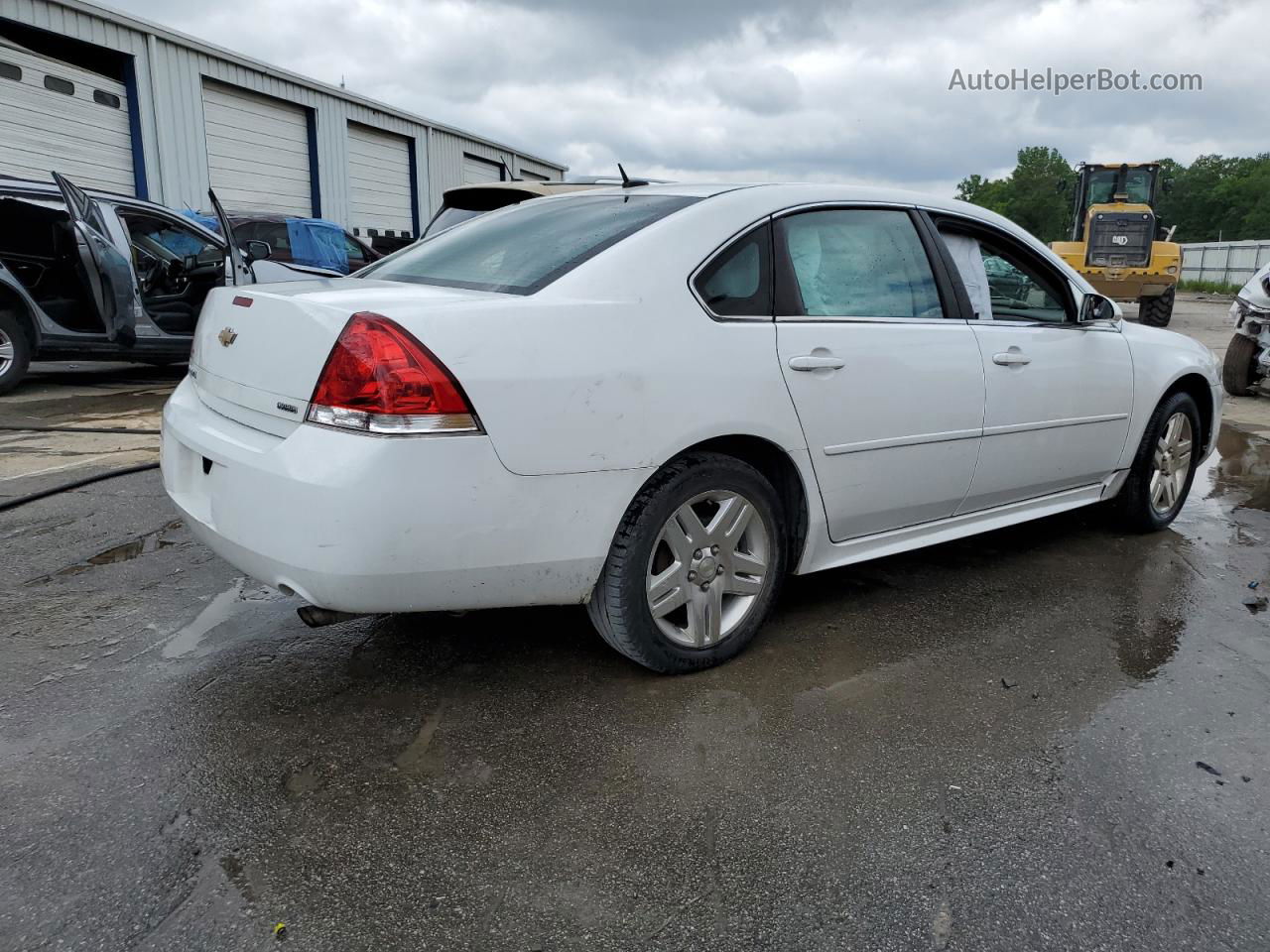 2014 Chevrolet Impala Limited Lt White vin: 2G1WB5E35E1146600