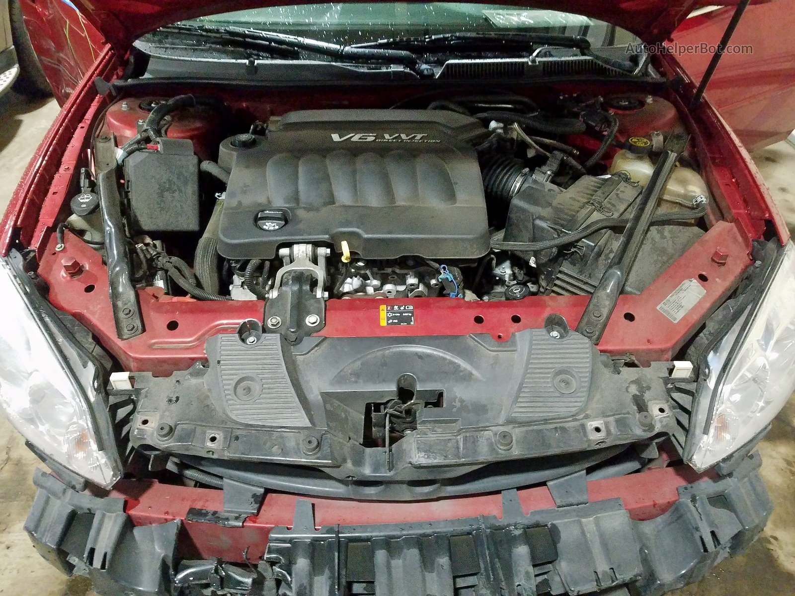 2014 Chevrolet Impala Limited Lt Red vin: 2G1WB5E35E1179984