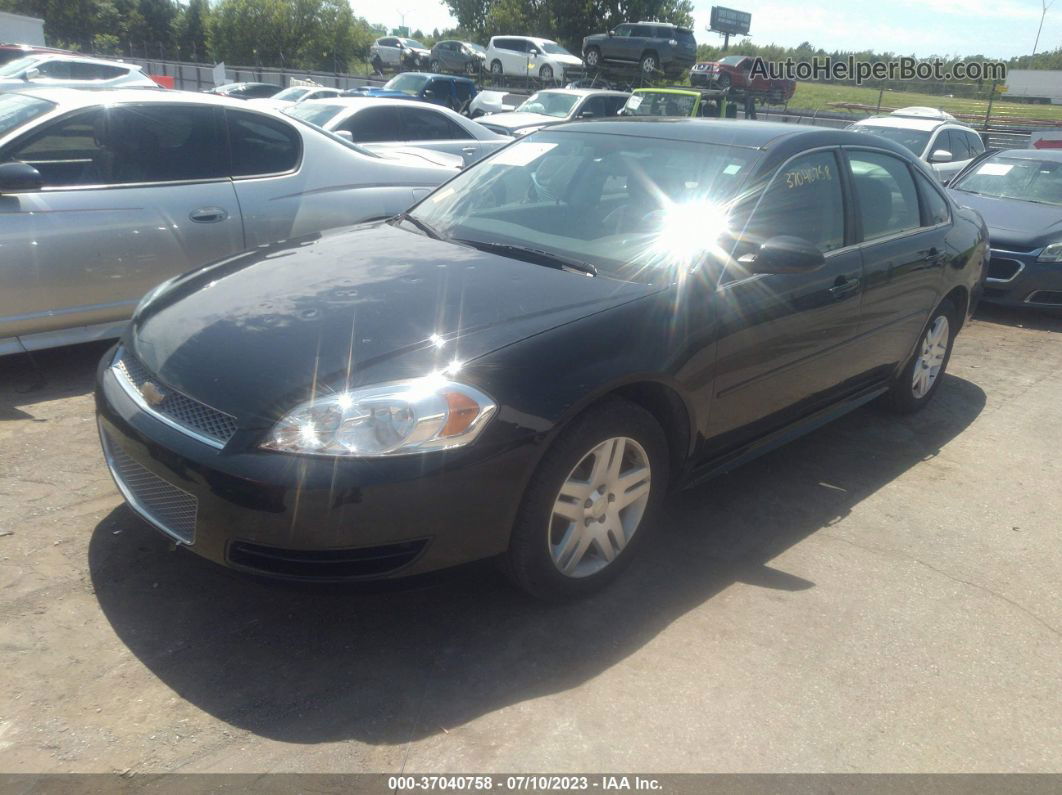 2016 Chevrolet Impala Limited Lt Black vin: 2G1WB5E35G1156563