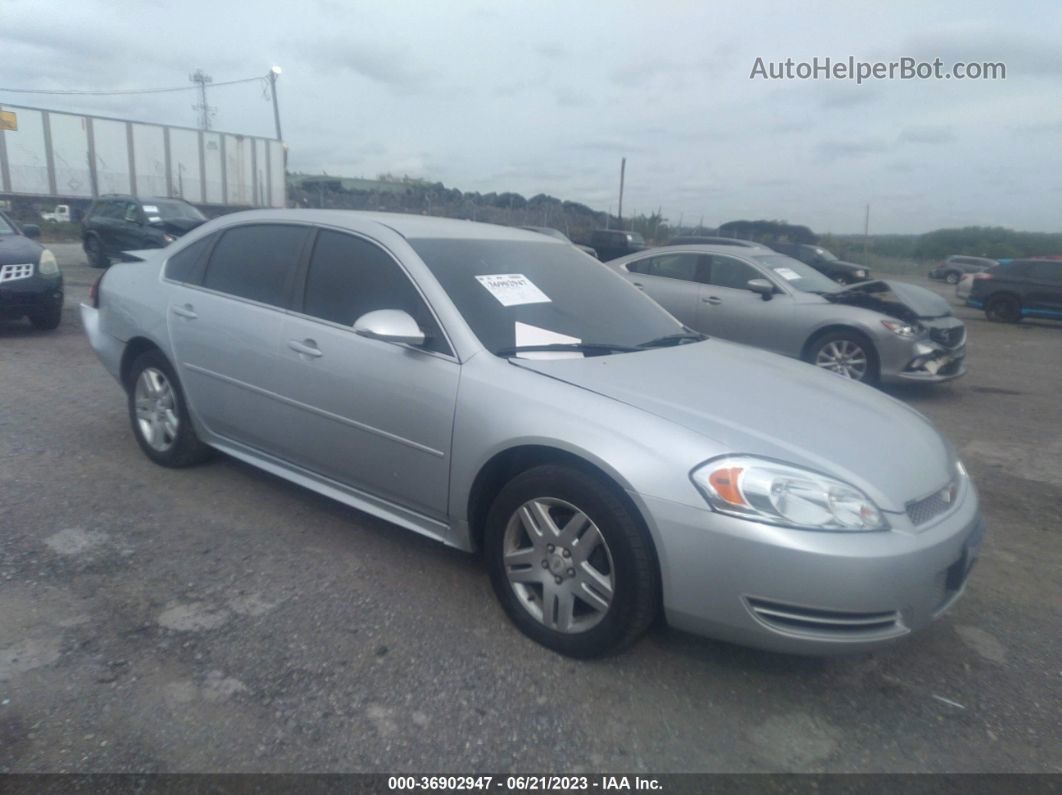 2016 Chevrolet Impala Limited Lt Серебряный vin: 2G1WB5E35G1184895